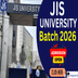 JIS University Admission Open for Session 2026: Apply Online @jisuniversity.ac.in